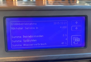 Winterhalter UC-M Spülmaschine 400 Volt Sauglanzen überholtes Gerät