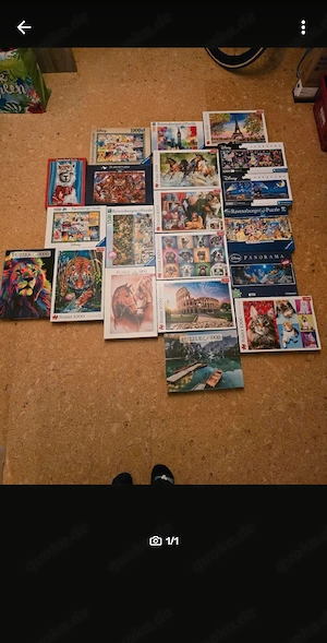 Verschiedene Puzzle