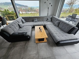 Große Wohnlandschaft ca.270 364 190 cm grau anthrazit ...kostenlos!