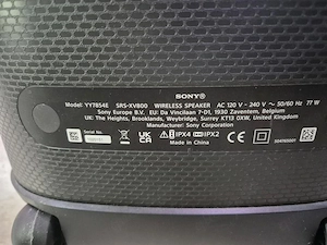 Sony SRS XV 800 Bluetooth Box  Bild 2