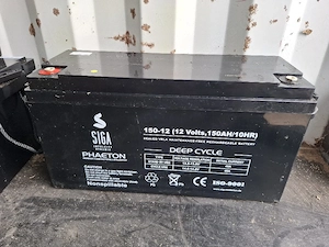 AGM Solar Batterie SIGA Phaeton 150 Ah deep cycle