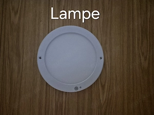 Lampe mit Bewegungsmelder 