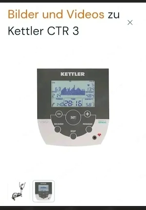 Kettler CTR 3 Fitness Fahrrad 
