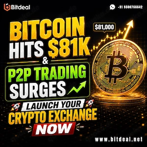 Bitcoin Hits $81K & P2P Trading Surges - Launch Your Crypto Exchange Now