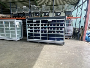 Wandkühlregal Kühlregal KMWmax Länge 33,90m