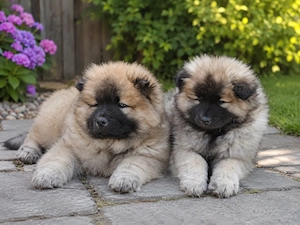 Chow-Chow-Welpen suchen ein liebevolles Zuhause 