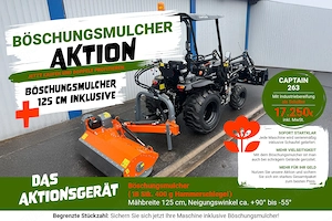25 PS Captain 263 Traktor Schlepper Black Industriebereifung Frontlader EURO-Aufnahme 3. Steuerkreis