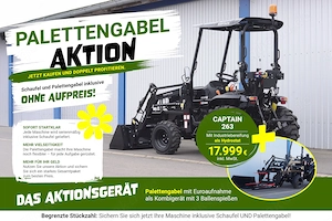 25 PS Captain 263 Traktor Schlepper Black Industriebereifung Frontlader EURO-Aufnahme 3. Steuerkreis