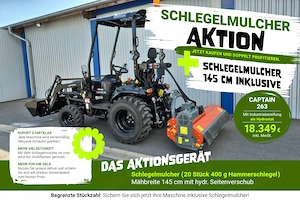 25 PS Captain 263 Traktor Schlepper Black Industriebereifung Frontlader EURO-Aufnahme 3. Steuerkreis