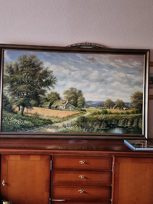 Ölgemälde von H.Baumgart 