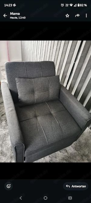 Schöner Sessel mit Liegefunktion