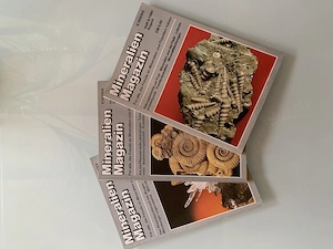 Mineralien-Fossilienmagazin von 1977 bis 1983, für Sammler und Sucher