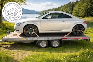 Autotransporter Autotrailer Anhänger Mieten Leihen Anhängerverleih in Birstein 