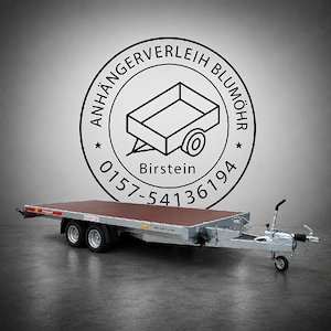 Autotrailer   Autotransportanhänger Mieten Leihen in Birstein Anhängerverleih Blumöhr 