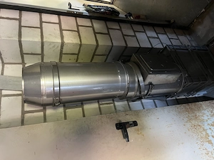 Edelstahl Kamin 200mm Durchmesser