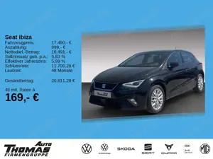 SEAT Ibiza FR 1.0 TSI LED+PDC+DAB+