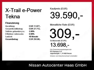 Nissan X-Trail e-Power Tekna 20''+2xMemory+4xSitzheizung