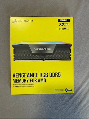 Corsair Vengeance RGB DDR5 Ram 32GB Kit 2x 16GB 6000MHz CL30