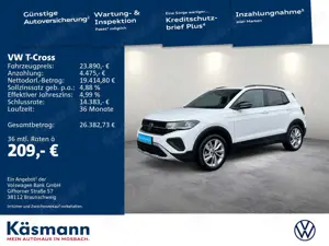 Volkswagen T-Cross Goal 1.0TSI AHK NAVI ACC LED Bild 2