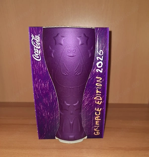 McDonald s Grimace Glas   limitiert   Sammlerstück