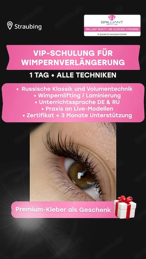 Advanced Brilliant Wimpern Stylist ALL-IN-ONE Seminar! 