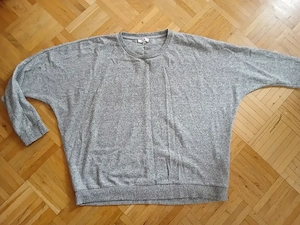 C&A grauer Pullover Größe L