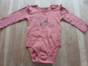 Winnie Pooh Langarmbody Größe 80