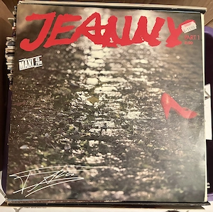 Maxi Single Schallplatte Falco - Jeanny Austropop