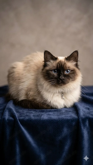 Traumhafte Heilige Birma Dame (reinrassig), 1,5 Jahre alt