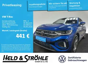 Volkswagen T-Roc Cabrio R-LINE 1.5 TSI DSG LED+ NAV AHK SHZ