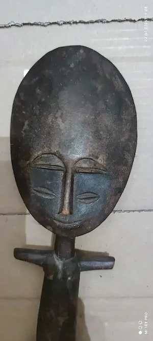 Schöne alte Fruchtbarkeits Figur.