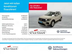 Volkswagen T-Cross LIFE 1.0 TSI LED DAB+ACC PDC KLIMA ALU