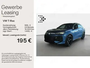 Volkswagen T-Roc T-ROC 1.5 eTSI DSG R-Line AHK*PANO*HUD*APP*DAB*