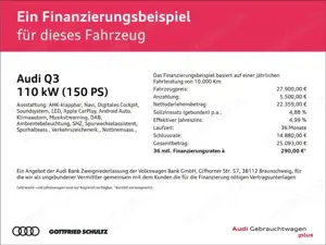 Audi Q3 Sportback 35 TDI S-LINE AHK ALCANTRARA MMI LED Bild 2