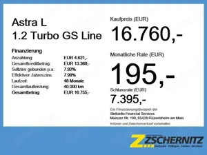 Opel Astra L 1.2 Turbo GS Line Alcantara Kamera CarPla Bild 4