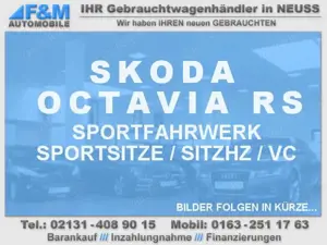 Skoda Octavia 2.0 TSI DSG RS COMBI Sitzhz Sportsitze