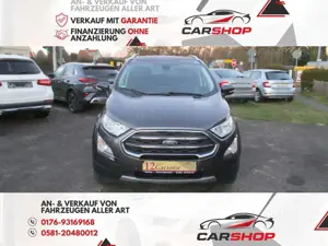 Ford EcoSport Titanium / Teilleder / AHK / Garantie . . .