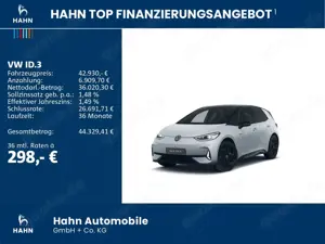 Volkswagen ID.3 GTX Wärmepu 360° AR-HuD HK Pano Matrix Nav Bild 2