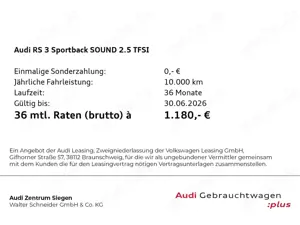 Audi RS3 2.5 TFSI quattro ABT ABT*PANO*MAT Bild 3
