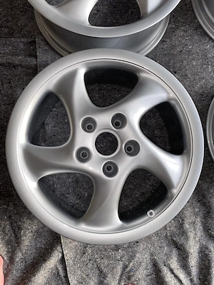 Porsche 993 Turbo Hohlspeichen _-kammer Felgen rims hollow spokes 7,5_10x18