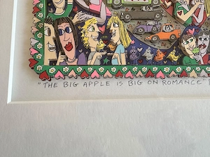 James RIZZI original 3D The Big Apple is Big on Romance
