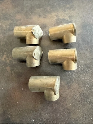Rotguss Wandscheibe 1:2"