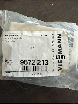 Kappenventil 3 4"
