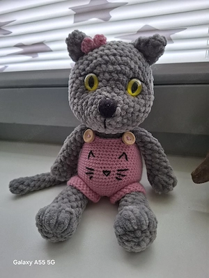 Katzenfigur  Handmade