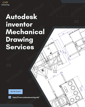 Professional Autodesk Inventor Mechanical Drawing Services in United States