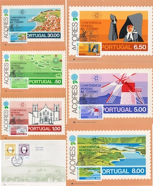 (0023) portugal-azoren lot mit mk & fdc