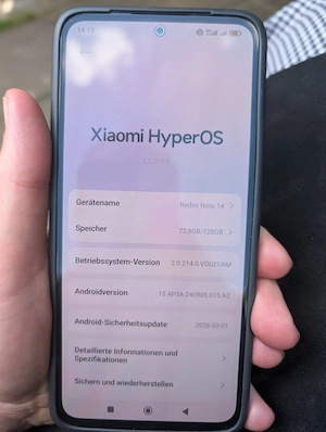 Xiaomi redmi Note 14 4g 128gb