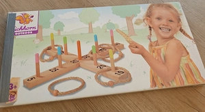Eichhorn Outdoor Ringwurfspiel für den Garten, Kinderspielzeug, Party Set, Werfen