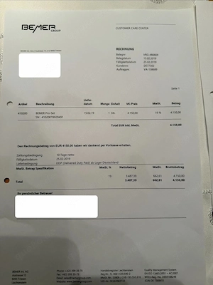 Bemer Professional-Set mit zusätzlicher 2. Matte mit allem Zubehör Bild 9