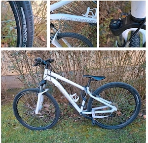 Rockrider Farhrrad mit Rockschockgabel